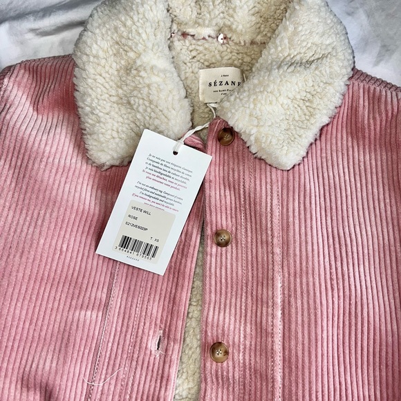 Sezane Will Jacket in Rosewood - Picture 5 of 6